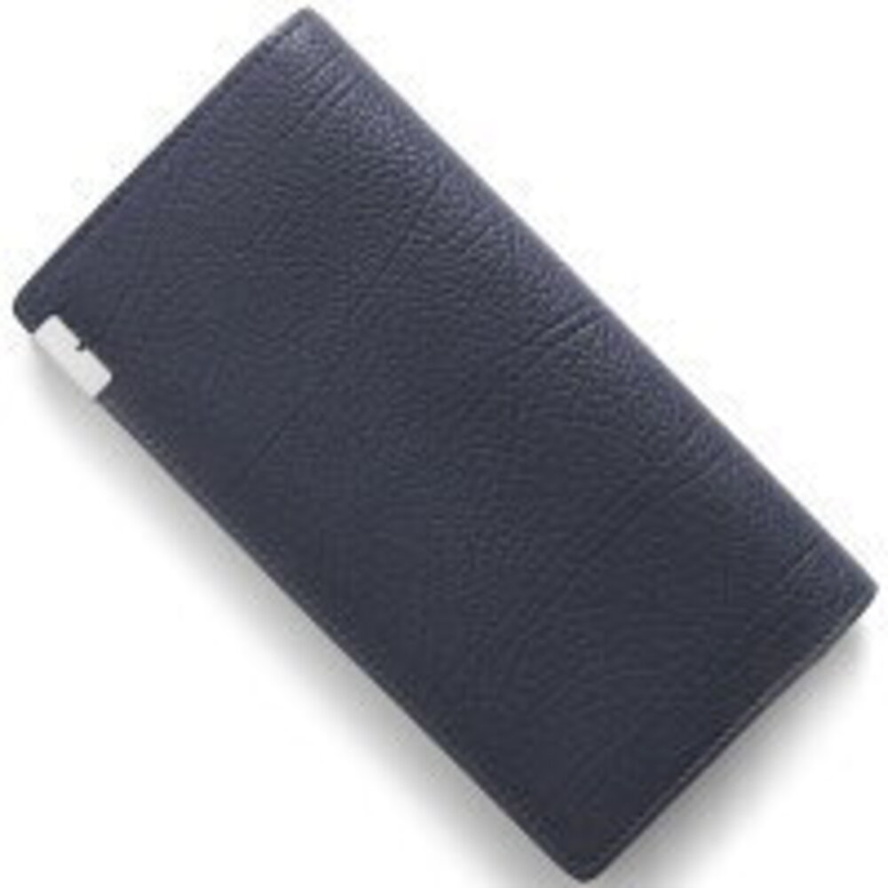 Burberry Cavendish Wallet Bifold Long Navy Blue Lake - Picture 2 of 5